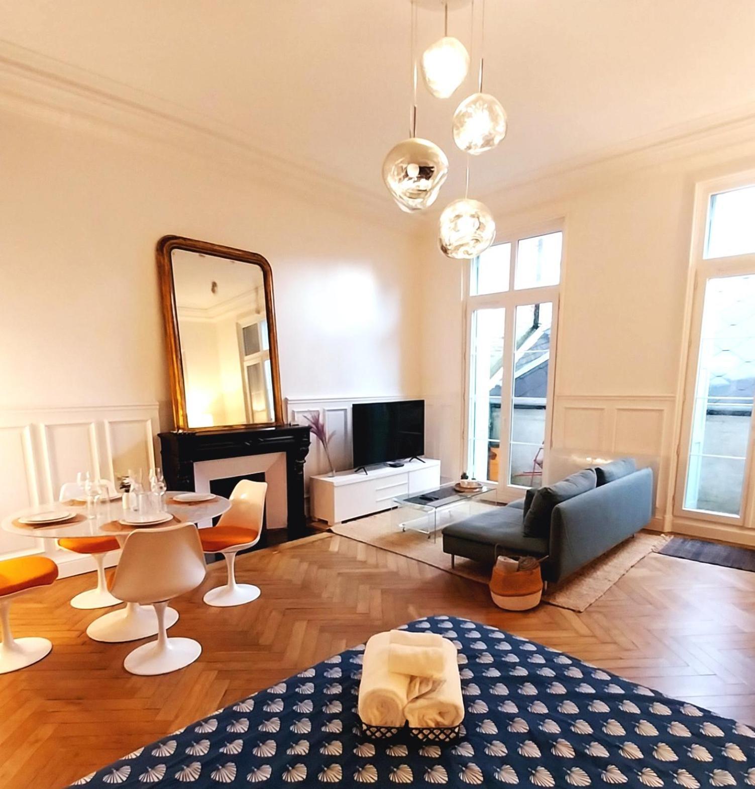 Le Carre Bleu - Studio Confort - Centre-Ville 迪耶普 外观 照片